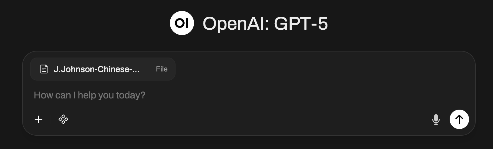Uploading a PDF file in AI·Collab chat interface